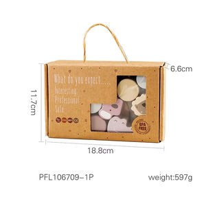 Jouets d'équilibre en bois <span class=keywords><strong>Montessori</strong></span> pour enfants, animaux, apprentissage précoce, jouets éducatifs en bois pour bébés, empilage d'équilibre pour les enfants de 2 à 4 ans - Product Image 6