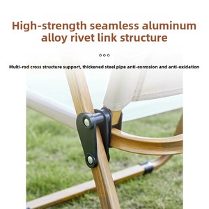 Silla Plegable para Camping Kemite, Multifuncional, Portátil, Plegable, Capacidad de Carga de 300 Libras, Muebles Cómodos para Exteriores - Product Image 4
