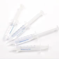 Gel blanchissant professionnel pour les dents au peroxyde de carbamide 35% 25%, saveur menthe, 10 ml, avec embout seringue transparent, pour usage en salon et clinique dentaire