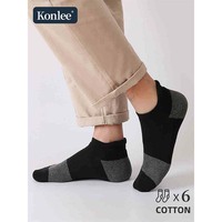 Konlee OEM Chaussettes de sport pour hommes de haute qualité avec logo personnalisé Conception respirante hiver Tube athlétique épais Gym cheville Logo sur le corps