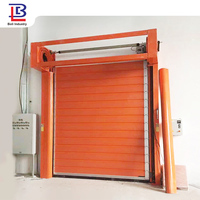 Moteur automatique Porte de garage isolée Vente directe Porte commerciale rapide turbo Porte en spirale à action rapide et à grande vitesse