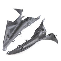 Carenados Laterales Superiores de Fibra de Carbono Seca 3K Brillante de Ajuste Directo para Motocicletas S1000RR 2019-2025 y M1000RR 2020-2022