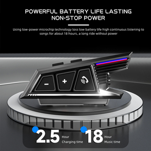 Auriculares para casco de motocicleta BT40 con auriculares inalámbricos impermeables con cancelación de ruido IP65 5,3 Audifonos para motocicleta - Product Image 2