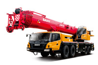 Certifié EPA STC800E6, grue mobile d'occasion de 80 tonnes, grue mobile d'occasion SANY tout terrain, camion de 80 t avec grue sur Offre Spéciale