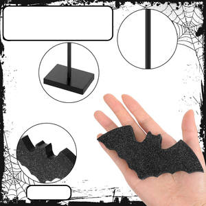 Support de papier absorbant Halloween en forme de chauve-souris, décoration de base de cercueil, distributeur de papier absorbant pour cuisine et salle de bain, pour plan de travail, pour femmes - Product Image 4