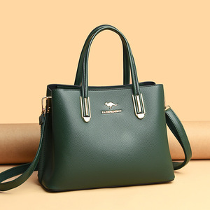 Vente directe d'usine, sacs à main rétro de luxe pour femmes, grande capacité, cuir PU, sac fourre-tout vintage, sac à bandoulière, sac de shopping pour femmes - Product Image 4