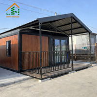 JHHY Maison préfabriquée modulaire, kit de maisons, bureau en conteneur, maison extensible