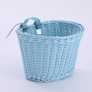 <span class=keywords><strong>Cestino</strong></span> Anteriore Multicolore per Bicicletta Bambini, Cesto Retrò Intrecciato per <span class=keywords><strong>Bici</strong></span> Senza Pedali e Passeggini - Ingrosso - Product Image 2