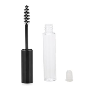 New Wholesale 8ml 10ml Mascara Tube Double <b>Brushes</b> Cosmetic Packaging Amber Eyeliner Eyelash Grower Glass Screen Printing - Product Image 2