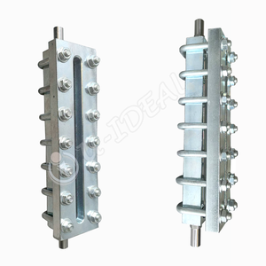 रिफ्लेक्स/पारदर्शी ग्लास स्तर गेज पारदर्शी दृष्टि ग्लास स्तर संकेतक फ्लैट ग्लास तरल स्तर गेज - Product Image 1