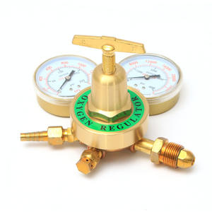 Kits de soudage et de découpe de style américain, manomètres à oxygène tout en cuivre, vannes de réduction de pression, export transfrontalier pour la pression d'acétylène - Product Image 1