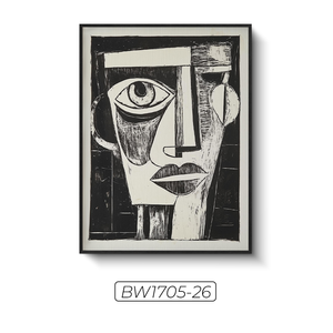 Peinture murale abstraite de luxe en verre trempé, décoration intérieure moderne, fabricant OEM ODM, vente en gros au Vietnam - Product Image 1