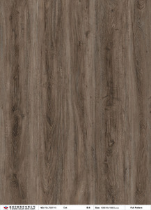 Película de suelo de PVC decorativa de madera de gama alta de primera calidad Diseño industrial Impresiones decorativas duraderas - Product Image 3