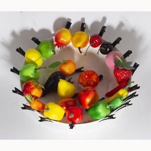 Divertente pianta verde Mini fagiolo fermagli per capelli alla moda creativi accessori per capelli per bambini regali realizzati in resina plastica resistente - Product Image 3