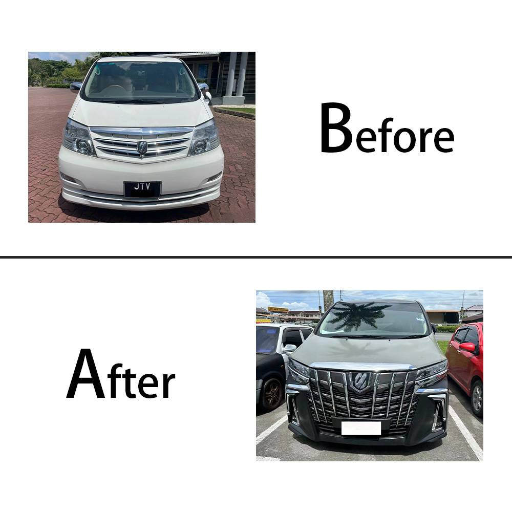 FOR ALPHARD 2004-2007 Front Bumper Kit - Upgrade & Retrofit