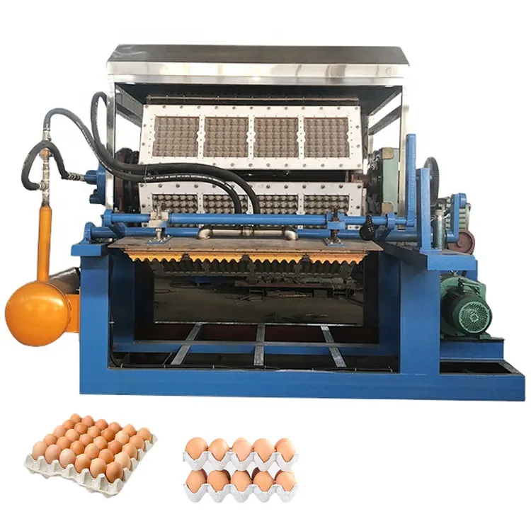 Home Small Business Waste Paper Recycling Medical Bedpan Automatic Paper Egg Carton Box Egg Tray Making Machine Price