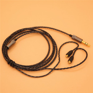Cable trenzado para auriculares de 3,5 mm, Plug-and-Play, para Shure SE215 315 535 846 UE900, Cable de audio - Product Image 2