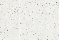 Carrelage mural en terrazzo coloré de 600x600, dalle de porcelaine pour sol, double chargement, poli, terrasse, carrelage en terrazzo