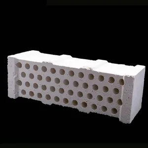 Hochtemperatur-Cordierit-Mullit-Waben keramik Feuerfester Ziegel Hochaluminiumoxid-Schall wand steine - Product Image 1