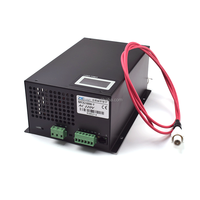 Catu Daya Laser CO2 MYJG 100W Baru 1064nm 220V Keamanan Tinggi Garansi 6 Bulan untuk Tabung Laser CO2