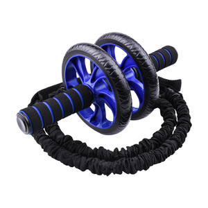 Rueda Abdominal XLAN, un Equipo de Fitness para Ejercicios de Core <span class=keywords><strong>en</strong></span> <span class=keywords><strong>Casa</strong></span>, Equipada con Dos Cuerdas de Resistencia - Product Image 3