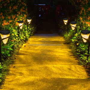 Conception Moderne Ronde 5W Borne Lumineuse Extérieure Étanche Led Solaire Jardin Lumières Pour Jardin Cour - Product Image 3