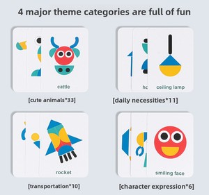 Rompecabezas de Madera <span class=keywords><strong>con</strong></span> Números y Letras en 3D <span class=keywords><strong>para</strong></span> Niños, Diseño de Aprendizaje del Inglés, Juguetes de Madera Personalizados, Educación Temprana Montessori - Product Image 4