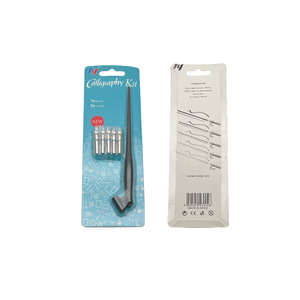 Kit de Pluma de Caligrafía HY Celtic con 5 Plumillas Negras para Caligrafía, Lettering, Dibujo, Mapeo y Diseños Decorativos - Product Image 1