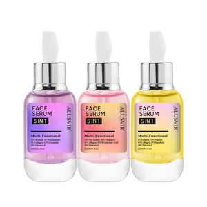 5 ב 1 טיפוח העור מוצרי עור מולטי רטינול ויטמין c הלבנה אנטי אייג 'ינג להפחית קמטים עור הפנים הסרום תווית פרטית - Product Image 1