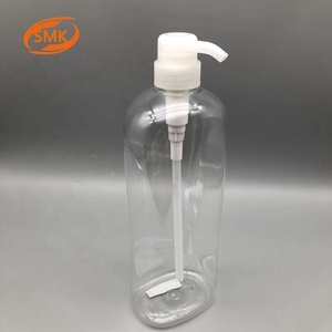 PET — bouteille en plastique transparente, 1000ml, <span class=keywords><strong>1</strong></span> l, contenant pour savon liquide, savon à la vaisselle, <span class=keywords><strong>Gel</strong></span> <span class=keywords><strong>douche</strong></span>, animaux domestiques - Product Image 4