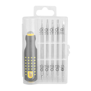 Lixin Tools 10 In 1 <b>Precision</b> <b>Screwdriver</b> <b>Set</b> Metric Chrome Vanadium Steel For Mobile Phone Computer Repair - Product Image 2