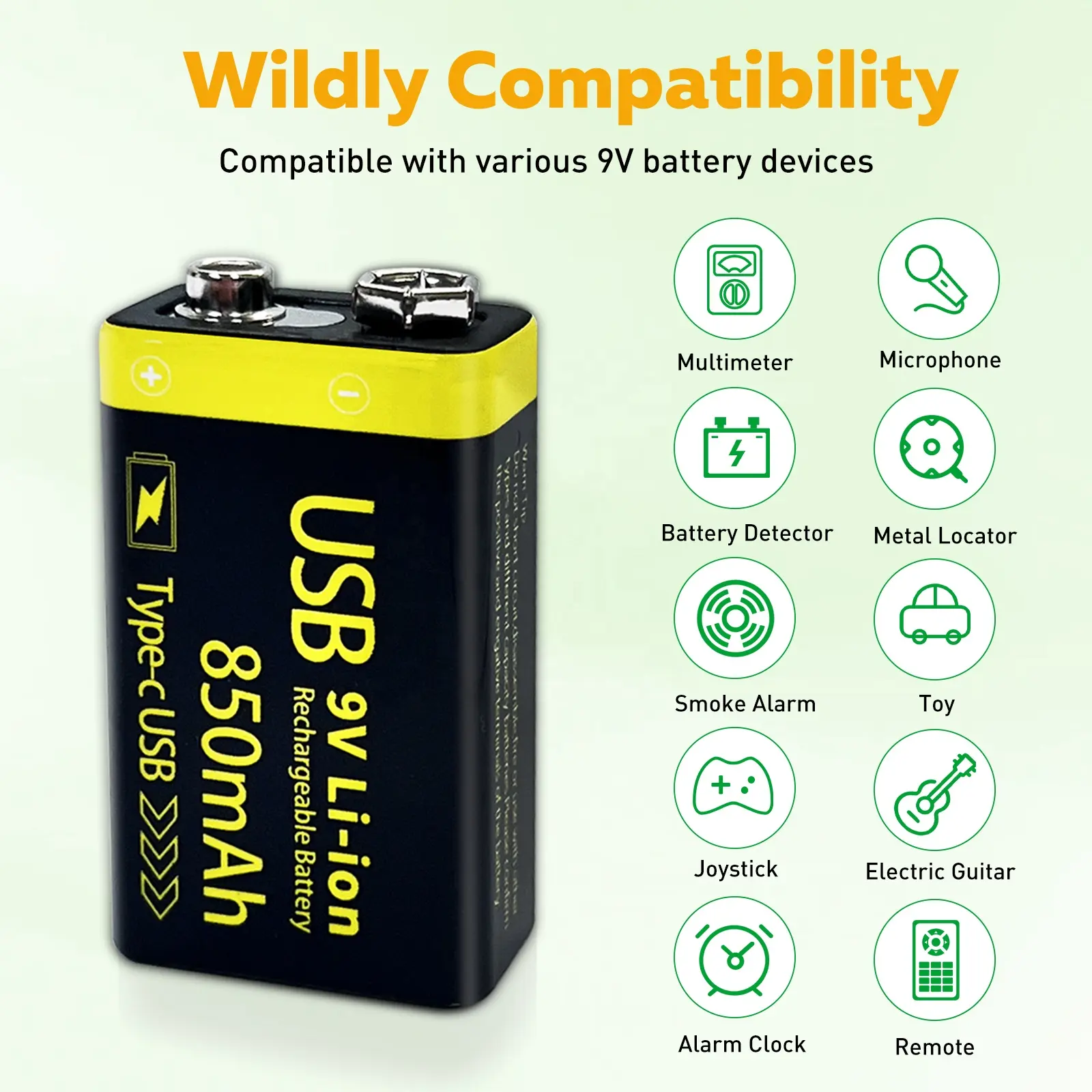 Vente en gros Chargeur pour petites cellules Batterie au lithium portable rechargeable par USB de 9 V pour chariots élévateurs électriques Certification CE