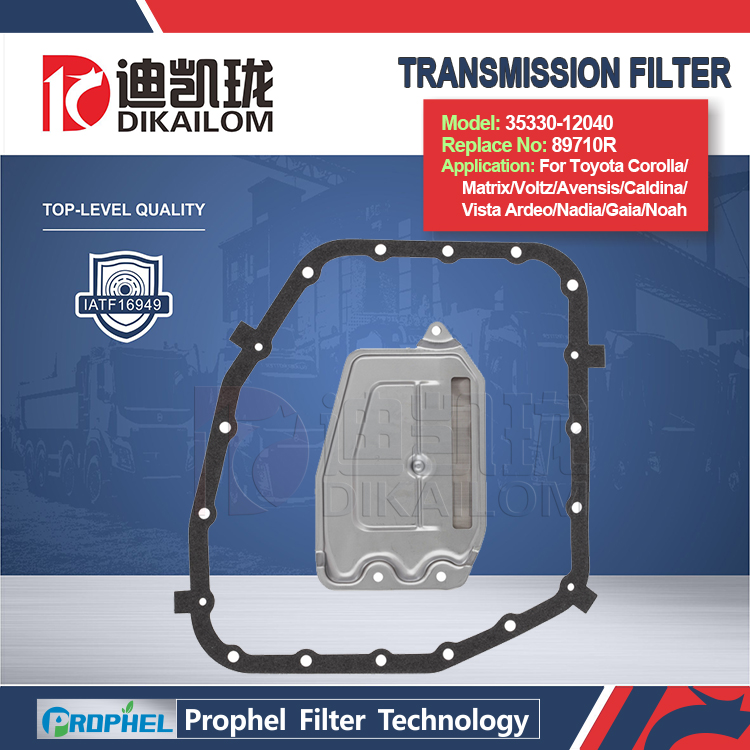 Oil Filter 35330-12040 for Toyota Avensis Automatic Transmission