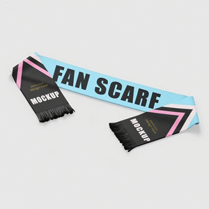 Bufandas Personalizadas de Poliéster con Estampado de la Selección de Fútbol de Qatar, España, Brasil, Alemania y Polonia - Product Image 3