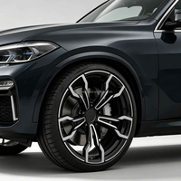 Nouvelles jantes de voiture pour passagers de 20 pouces, noires, à face usinée, concaves profondes, jantes sport en alliage pour BMW F30 F32 G20 G30 X3 X4