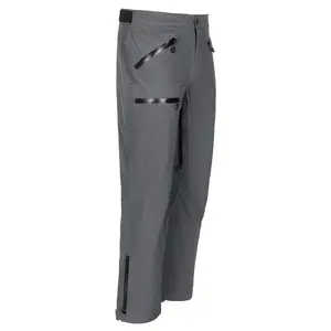 Pantaloni antipioggia da campeggio da campeggio Unisex di colore grigio da caccia