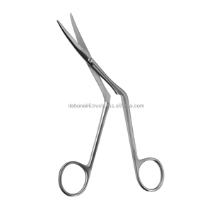 Ciseaux nasaux dorsaux Knight en acier inoxydable, instruments chirurgicaux ORL de haute précision, fournisseur en gros - Product Image 5