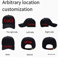 Gorra de Béisbol Personalizada al por Mayor, 100% Poliéster, de 6 Paneles, Bordada, para Hombre, Gorras Deportivas de Marca de Calidad, Personalizadas para Empresas