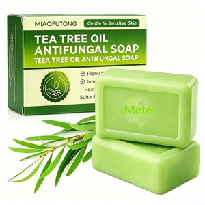 Savon artisanal purifiant et régulateur de sébum <span class=keywords><strong>à</strong></span> l'<span class=keywords><strong>huile</strong></span> <span class=keywords><strong>d</strong></span>'<span class=keywords><strong>arbre</strong></span> <span class=keywords><strong>à</strong></span> <span class=keywords><strong>thé</strong></span> sauvage transfrontalier 115g – <span class=keywords><strong>Huile</strong></span> essentielle <span class=keywords><strong>d</strong></span>'été – Best-seller <span class=keywords><strong>Amazon</strong></span> - Product Image 1