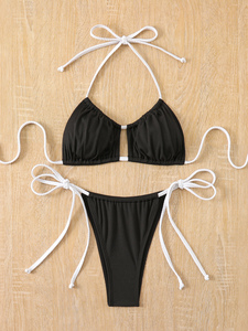 Vendeur Maillots De Bain Beachwear Coréen Gros Seins Micro Chine Micro Brésilien Micro pour Femmes Bikini - Product Image 2