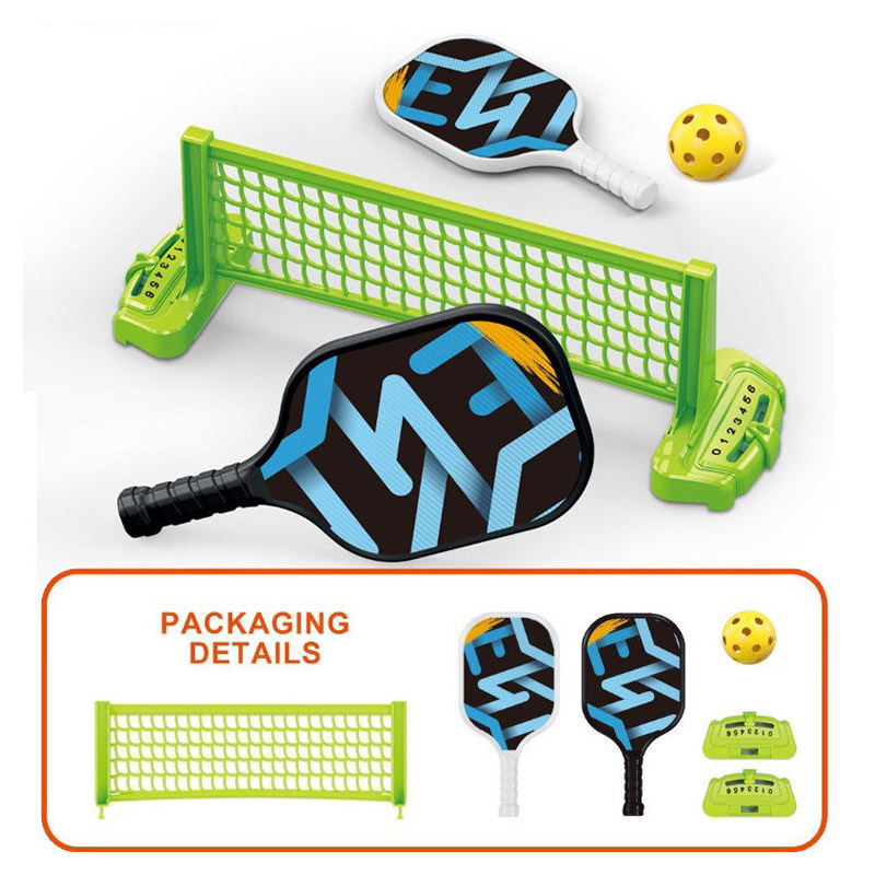 Hot Selling Plastic Table Board Game Play Pickle Ball Toys for Kids Interactive Table Tennis PingPong Mini Sport Toys