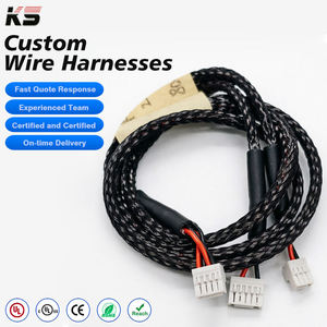 Custom GH1.25 4PIN Electronic 3 Way Connector Silicone Wire <b>Power</b> <b>Cable</b> 28AWG - Product Image 1