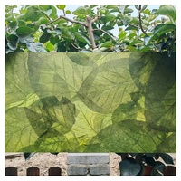 Panneau en fibres végétales naturelles, texture feuille, durable, pour murs intérieurs, meubles et présentoirs de vente au détail