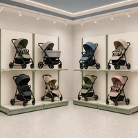 Étagères murales pour poussettes, pour les magasins de vente au détail de produits pour bébés et les salles d'exposition d'articles pour bébés