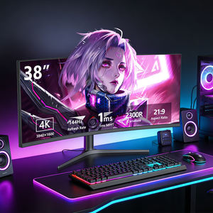 Écran d'ordinateur LCD pour jeux <span class=keywords><strong>4K</strong></span> 3840*1600P 144Hz 21:9 ultra-large, angle de vision ultra-large, moniteur LED 38 pouces 2300R incurvé, écran <span class=keywords><strong>PC</strong></span> <span class=keywords><strong>LG</strong></span>-Nano-IPS - Product Image 1