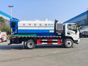 Shacman G1 11m³ Sewer Vactor Truck, Aux Engine <b>Vacuum</b> <b>Pump</b> 22MPa Jet For Septic Tank Sediment Pool - Product Image 3