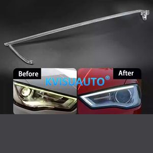 CQL DRL placa tubo de guía de luz faro guía de luz de circulación diurna Ojo de Ángel para <span class=keywords><strong>AUDI</strong></span> <span class=keywords><strong>A3</strong></span> configuración baja 2016-2019 - Product Image 2