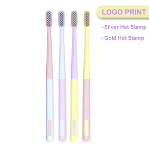 Belle <span class=keywords><strong>Brosse</strong></span> à Dents Manuelle en Plastique avec Logo Personnalisé, Design Contraste de Couleurs, Fournisseur de Brosses à Dents OEM - Product Image 4