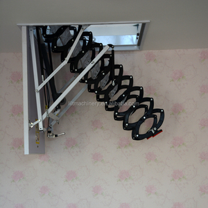 Échelle de grenier télescopique électrique moderne en alliage titane-magnésium 2026 pour maison, design pliable, capacité 300 kg - Product Image 4