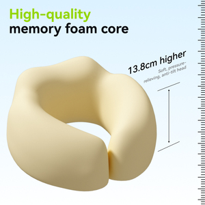 Có thể gập lại hình chữ <span class=keywords><strong>U</strong></span> Bộ nhớ bọt cổ gối với massage Tính năng du lịch & máy bay Nap gối cổ tử cung cột sống hỗ trợ cho xe sử dụng - Product Image 5